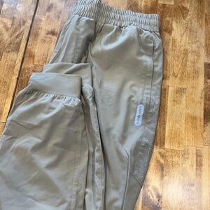 Tan Jogger Hiking Pants